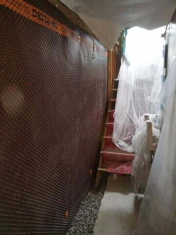 Delta MS wall membrane