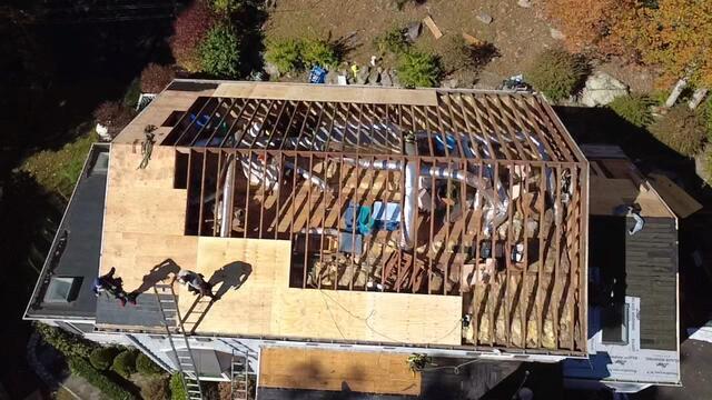 New Plywood Is Installed