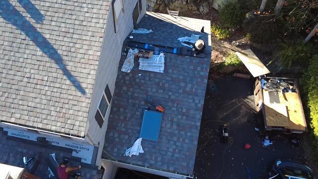 Ridge Vent Is Installed