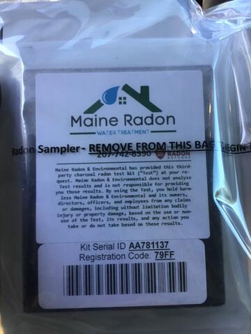 Radon Test KIt