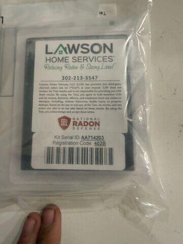 Radon Test Kit