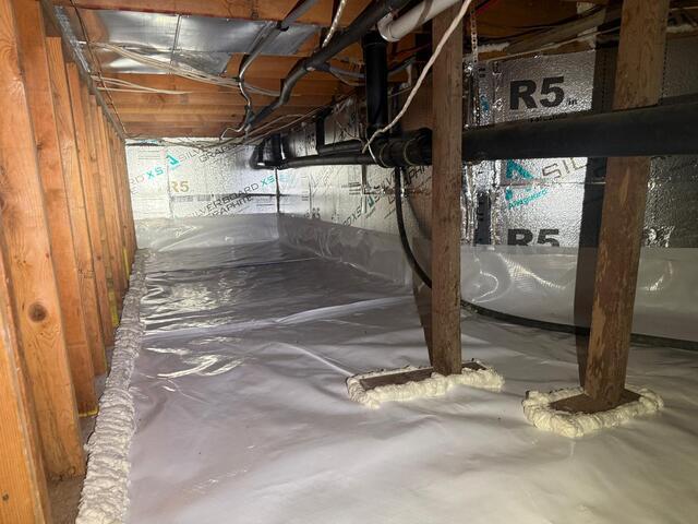 Crawl Space Encapsulation and Structural Reinforcement