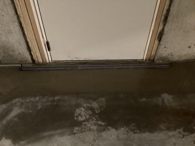 TrenchDrain Grated Basement Drain