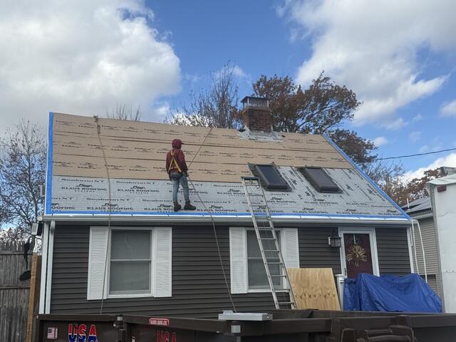 The Underlayment Is Completed