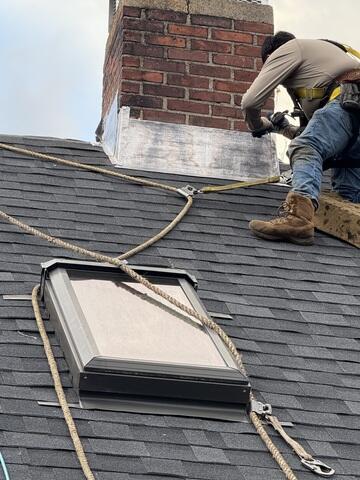 New Flashing for the Chimney