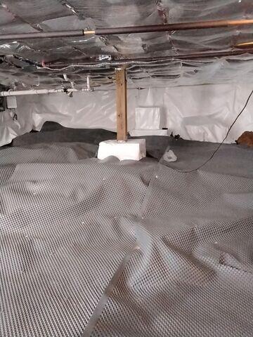 Drainage Matting Used to Enhance the CleanSpace Encapsulation System