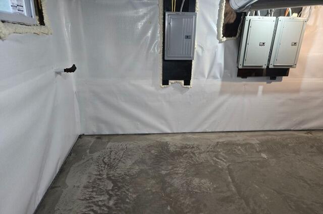 Waterproofed Basement
