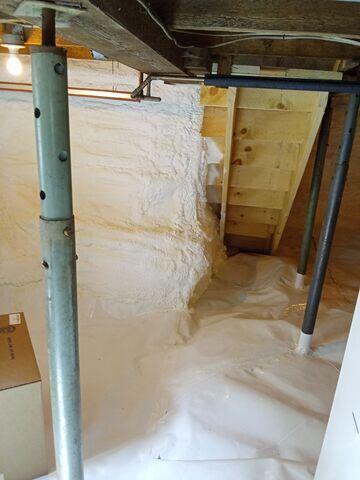 Clean, Fresh Crawl Space