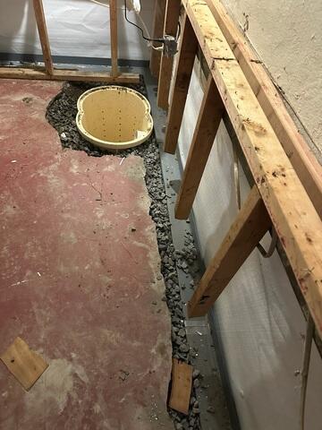 Sump Pump Installation