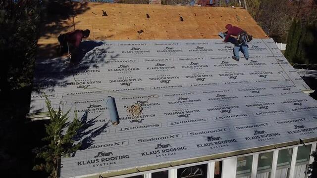 Ice-and-Water Shield Is Installed