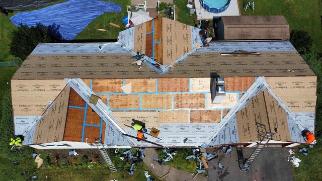 Ice and Water Shield & Underlayment Is Installed