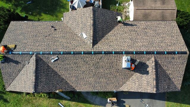 Ridge Vent Is Installed