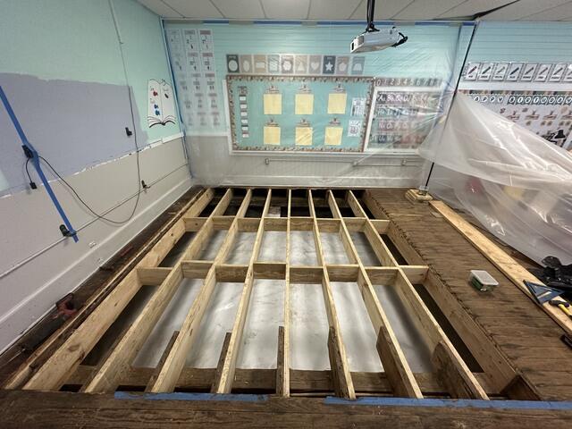 Repairing a School in Saint Marks, FL