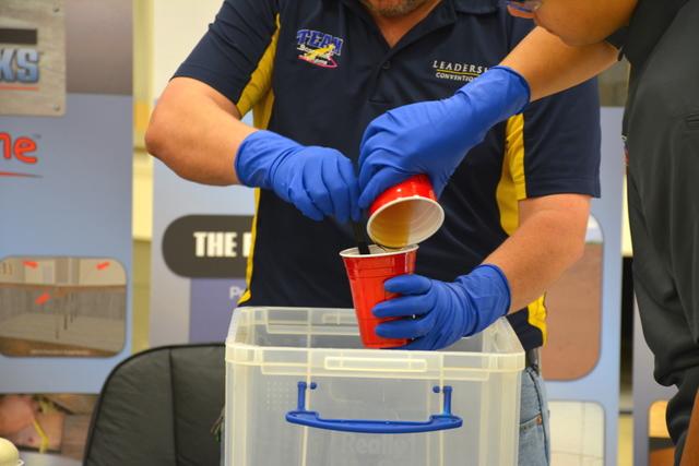 Mixing the Chemicals