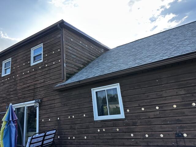 First and Second Story Covered