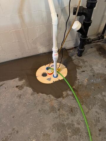 Reliable Sump Pump System Added