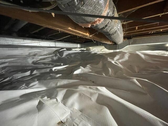 Crawl Space Encapsulation Completed