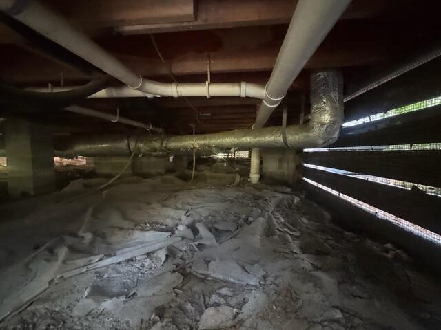 Nasty, Unsealed Crawlspace