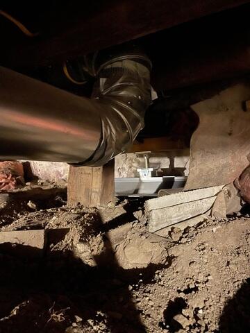 SmartJack® XT Supports Installed for Floor Stabilization