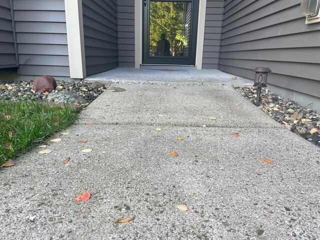 Before: Sunken Entry Slab