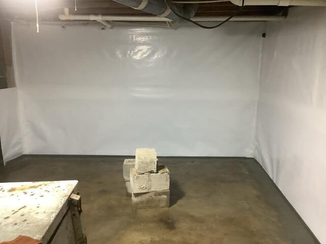 Invisible WaterGuard Around Basement Perimeter