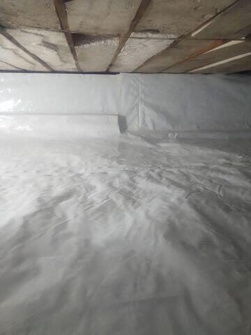 After Installation - Our CleanSpace Encapsulation, Complete!