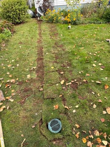 Buried Discharge Line