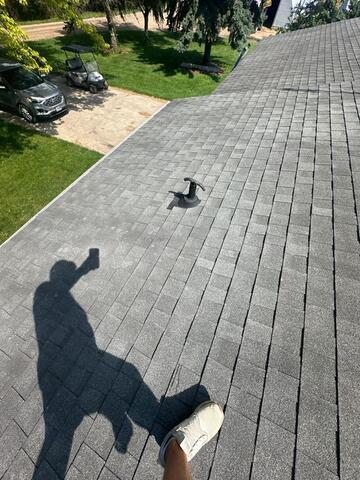 IKO Dynasty Shingles are installed