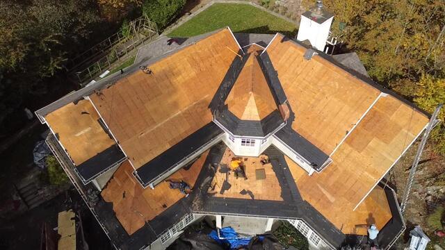 The Sheathing Is Examined