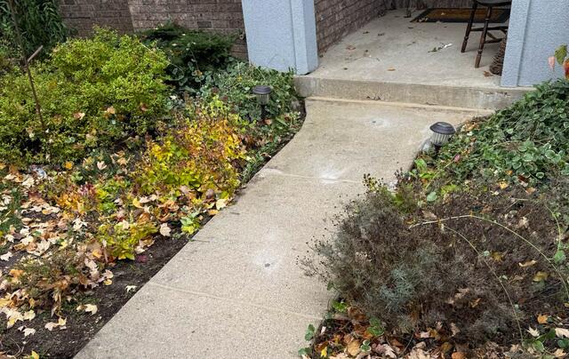 After Asbury, IA Sidewalk Repair
