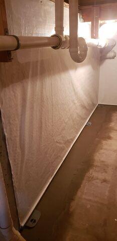 After CleanSpace and WaterGuard Drainage System Installation