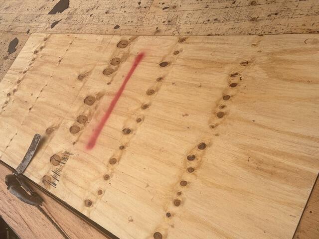 New Plywood Is Installed
