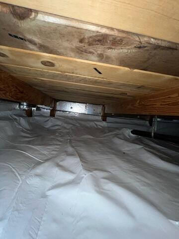 After Installation - SilverGlo© Insulation and CleanSpace© Liner