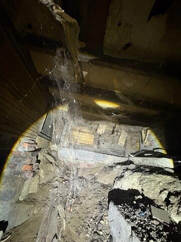 Rough Crawl Space