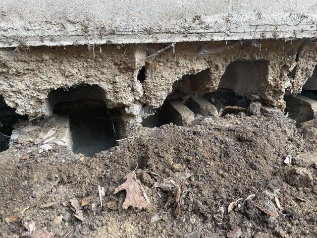 Void Beneath Foundation