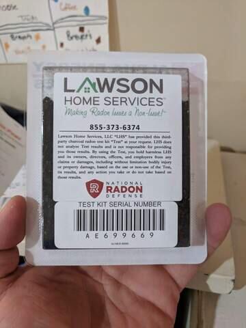 Radon Test Kit
