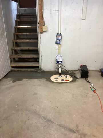 Waterproofing System Concreted into Foundation