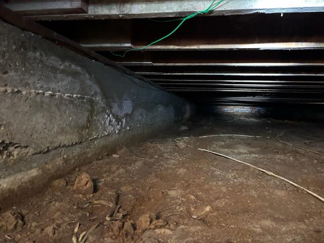 High Humidity in Crawlspace Before Encapsulation - San Diego, CA
