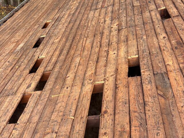 Bad Plywood Is Removed