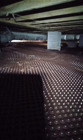 Drainage Matting Installed for Water Control