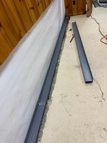 During WaterGuard Install