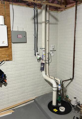 Interior Section and Sump Lid