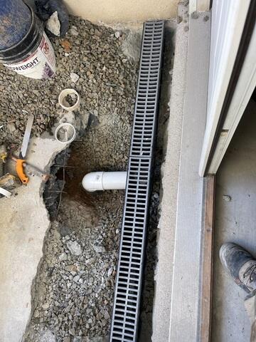 TrenchDrain Install