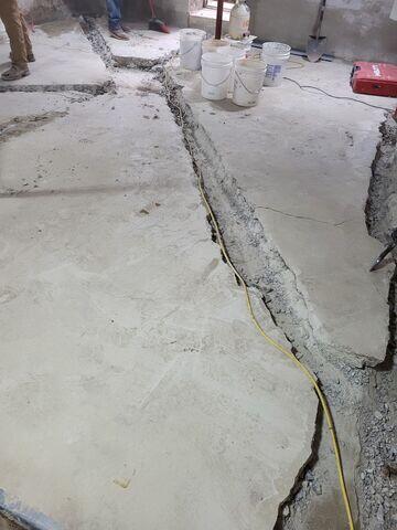 During WaterGuard Installation