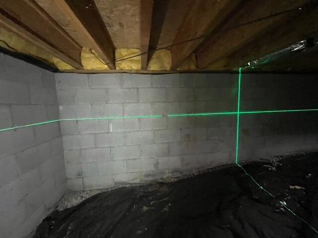 Crawl Space During Inspection