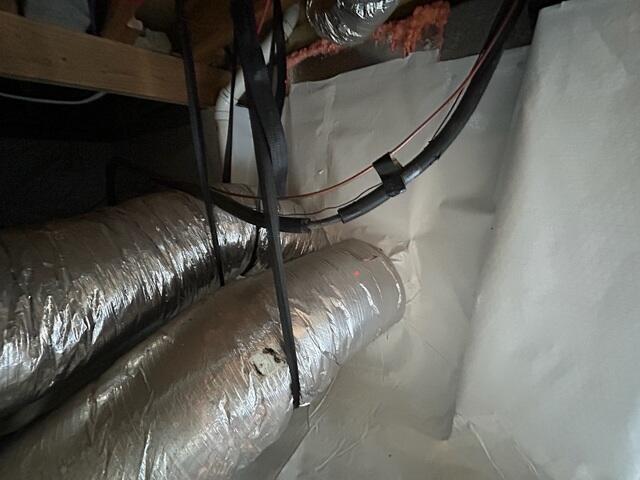 Vents Sealed with SilverGlo Panels