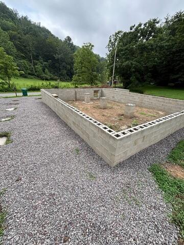 Before the Work - New Construction Crawl Space