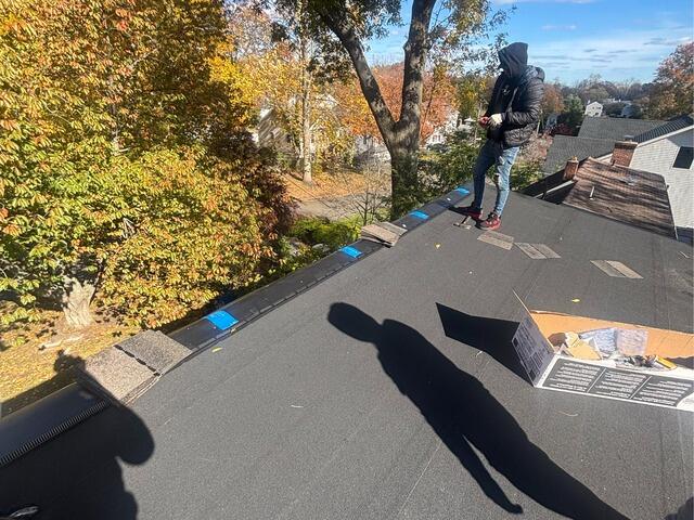 Ridge Vent Is Installed