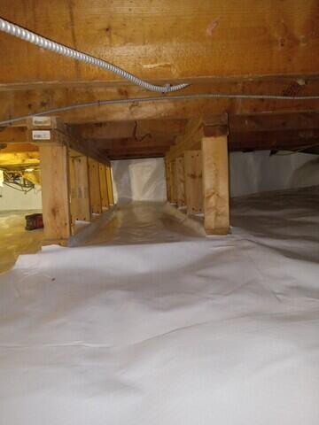 Clean useable space.