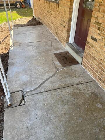 Caulked Concrete